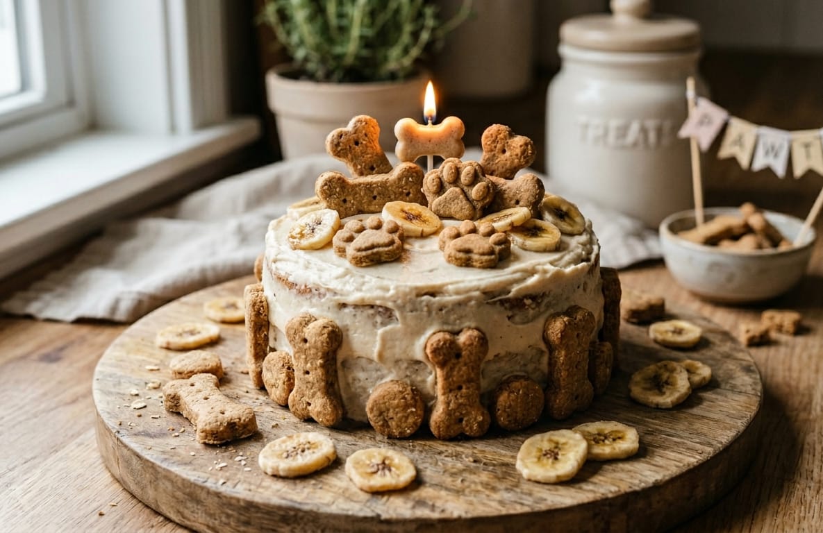 Classic Peanut Butter Banana Cake