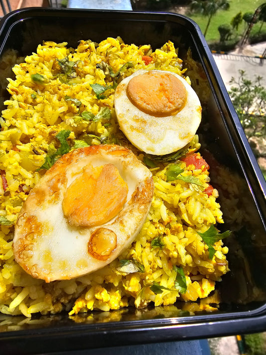 Egg Veggie Biryani